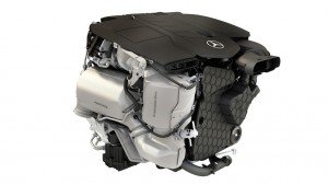 Vier-Zylinder-Diesel OM 654 von Mercedes-Benz: Die Abgas-Nachbehandlung sitzt komplett am Motor