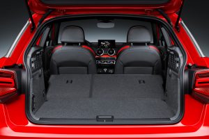 Audi Q2 Kofferraum mit umgeklappter Rücksitzbank