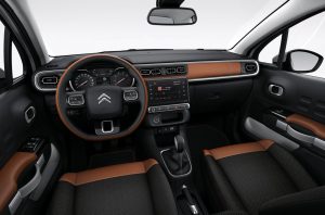 Facelift Citroen C3 Innenraum