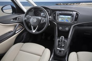 Innenraum des neuen Opel Zafira