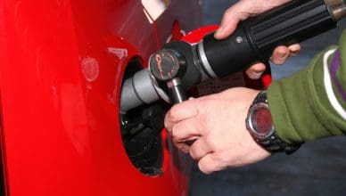 CNG-Tankstelle: Erdgas tanken