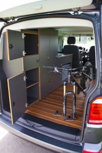 VW T6 Exploryx Bike & Sleep Innenraum