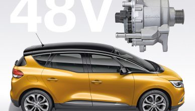 Der weltweit erste 48-Volt Hybridantrieb von Continental geht bei Renault (Renault Scénic und Grand Scénic) in den Serieneinsatz