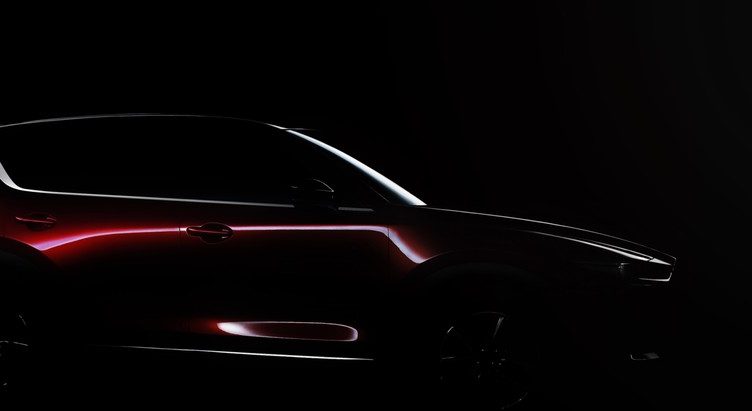 Noch schemenhaft: der neue Mazda CX-5