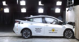 Toyota Prius im Euro-NCAP-Crashtest