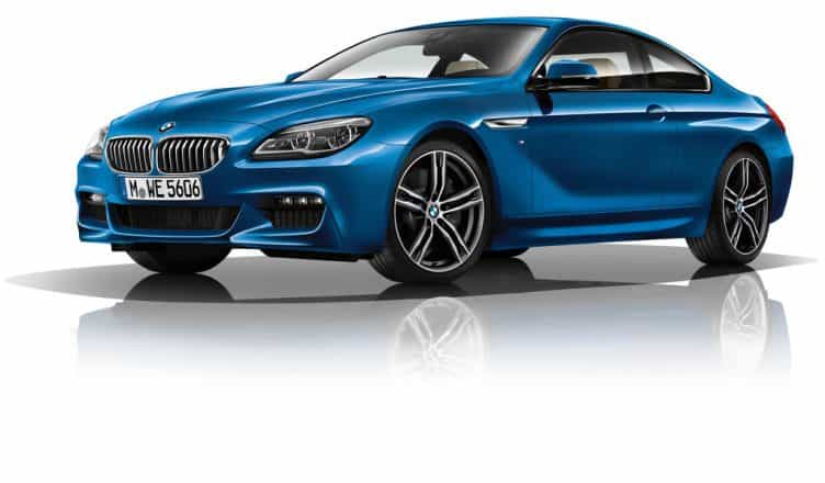 BMW 6er in Sonic Speed Blue metallic