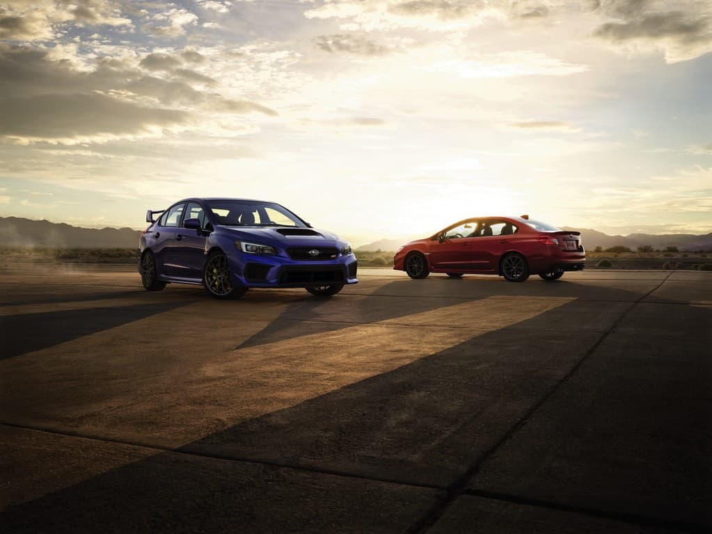 2017 Subaru WRX STI und Subaru WRX