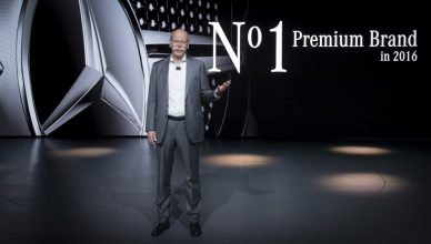 Neujahrempfang von Mercedes-Benz am Vorabend der North American International Auto-Show 2017: Dieter Zetsche