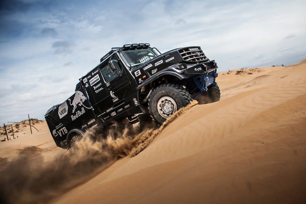 Evgeny Yakovlev im Kamaz gewann die Lkw-Wertung der Rallye Dakar 2017