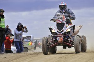 Dakar 2017: Sergey Karyakin auf Yamaha 700 Raptor gewann das Quad-Klassement
