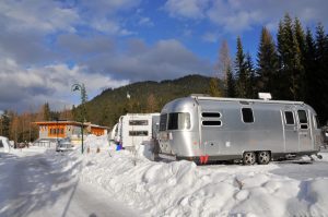 Wintercamping mit dem Wohnwagen
