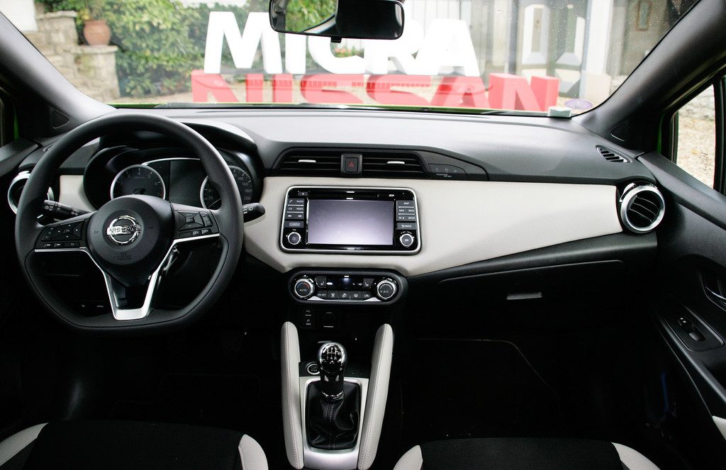 Innenraum Nissan Micra 1.0