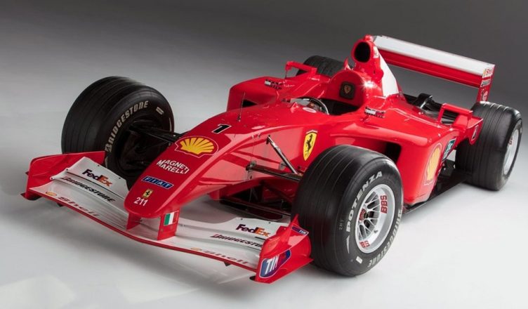 Michael Schumachers Ferrari F1 von 2001