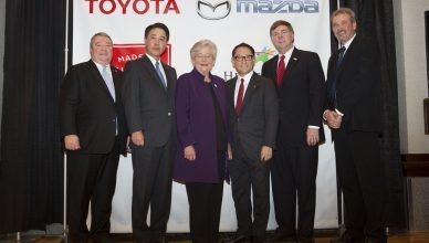 Mazda und Toyota wollen in Huntsville im US-Bundesstaat Alabama ein gemeinsames Werk bauen.