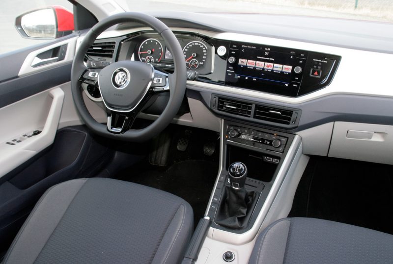 Innenraum Volkswagen Polo 1.0 TGI
