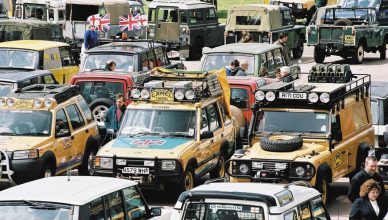 Land Rover will einen neuen Rekord für die längste Fahrzeugparade der Marke aufstellen